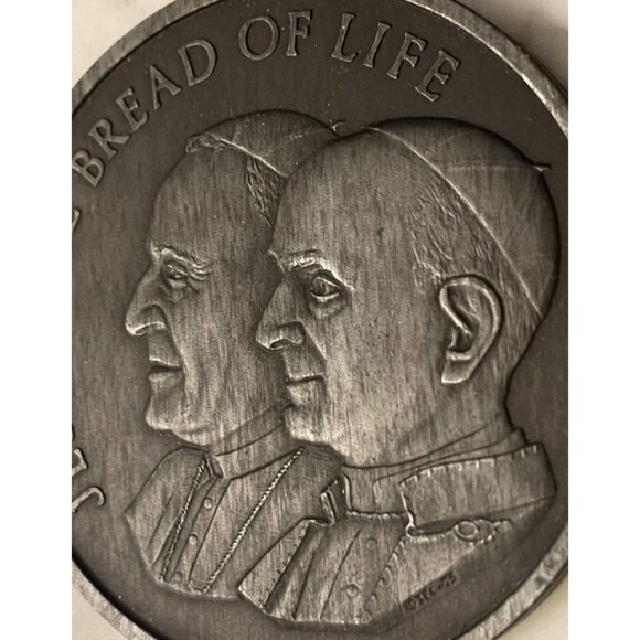 41st International Eucharistic Congress 1976 Philadelphia Medallion on Marble 3. - Picture 3 of 11